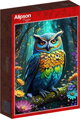 ALIPSON Puzzle Modrá sova 500 dílků
