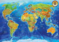 ART PUZZLE Puzzle Politická mapa světa 2000 dílků