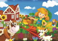ART PUZZLE Puzzle Farmářka 35+60 dílků