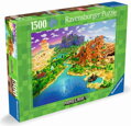 RAVENSBURGER Puzzle Minecraft: Svět Minecraftu 1500 dílků