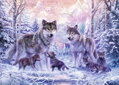 RAVENSBURGER Puzzle Arktičtí vlci 1000 dílků