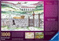 RAVENSBURGER Puzzle Život v Yorkshiru 1000 dílků