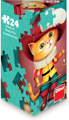 DINO Puzzle s pohádkou Kocour v botách 24 dílků