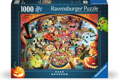 RAVENSBURGER Puzzle Halloweenské koledování 1000 dílků