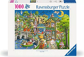 RAVENSBURGER Puzzle Mother Gooseville 1000 dílků