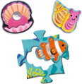DJECO Puzzle Tactilo sea 24+8dílků