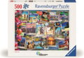 RAVENSBURGER Puzzle Cestovatelské poklady 500 dílků