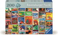 RAVENSBURGER Puzzle Známky z různých koutů světa 200 dílků