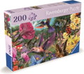 RAVENSBURGER Puzzle Svět kolibříků a motýlů 200 dílků