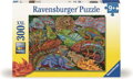 RAVENSBURGER Puzzle Úžasní plazi 300 dílků