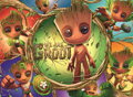 RAVENSBURGER Puzzle Marvel: Groot XXL 100 dílků