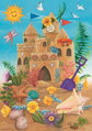 RAVENSBURGER Puzzle Písečný hrad pod slunečnými paprsky 35 dílků