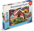 RAVENSBURGER Puzzle Kouzelný svět pohádek 2x12 dílků