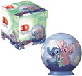 RAVENSBURGER 3D Puzzleball Disney: Stitch - Stich & Angel 54 dílků