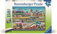 RAVENSBURGER Puzzle Letištní ruch XXL 150 dílků