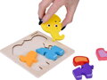 JOKOMISIADA Dřevěné puzzle Slon 6 dílků