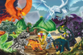 SCHMIDT Puzzle Eldrador: Bitva o super krystal 100 dílků + figurka Schleich