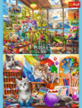TREFL Puzzle Umění malování 2x500 dílků