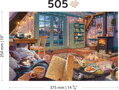 WOODEN CITY Dřevěné puzzle Útulná chata 505 dílků