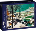 BLUEBIRD Puzzle Lovci ve sněhu (Zima) 1000 dílků