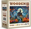WOODEN CITY Dřevěné puzzle Halloweenský hrad 1010 dílků