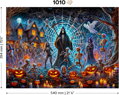 WOODEN CITY Dřevěné puzzle Halloweenský Pán smrti 1010 dílků