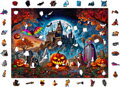 WOODEN CITY Dřevěné puzzle Halloweenská dýně 1010 dílků