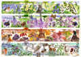 TREFL Puzzle Premium Plus Tea Time: Čtyři roční období 1000 dílků