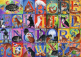 TREFL Puzzle Kočičí abeceda 500 dílků