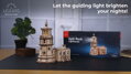 UGEARS Svítící 3D puzzle Maják Split Rock 295 dílků