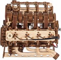 UGEARS 3D puzzle Motor V8, 776 dílků