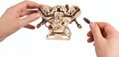UGEARS 3D puzzle Motor V8, 776 dílků
