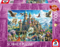 SCHMIDT Puzzle Pohádkový zámek 1000 dílků
