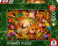 SCHMIDT Puzzle Květiny, srst a peří 1000 dílků