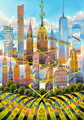 GOOD LOOT Puzzle Imigination: Tytus Brzozowski - New York 1000 dílků