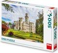 DINO Puzzle Malebná Hluboká 500 dílků