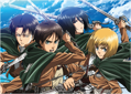 DINO Puzzle Anime: Attack on Titan 1000 dílků