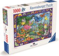 RAVENSBURGER Puzzle Království motýlů 1000 dílků