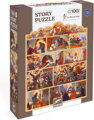 DJECO Puzzle s příběhem Král Artuš 100 dílků