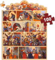 DJECO Puzzle s příběhem Král Artuš 100 dílků