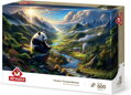 ART PUZZLE Puzzle Útočiště pro pandy 500 dílků