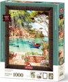 ART PUZZLE Puzzle s rámem a lepidlem 3v1 Dobré ráno 1000 dílků