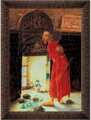 ART PUZZLE Puzzle s rámem a lepidlem 3v1 Cvičitel želv 1000 dílků