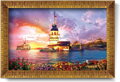 ART PUZZLE Puzzle s rámem a lepidlem 3v1 Dívčí věž 1000 dílků