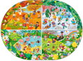 DODO Puzzle Během celého roku 100 dílků