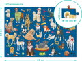 DODO Puzzle Pejsci 100 dílků
