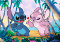 TREFL Puzzle Premium Plus Stitch & Angel 1000 dílků