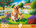 TREFL Puzzle EasyPiece: Psi na venkově 300 dílků