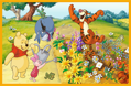 TREFL Puzzle Medvídek Pú: Den v zahradě 2x24 dílků