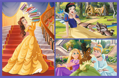 TREFL Puzzle Disney princezny: Pohádkové dny 2x70 dílků